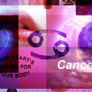 Cancer collage wallpaper