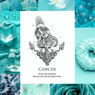 Cancer collage wallpaper