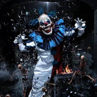 Clown horror wallpaper