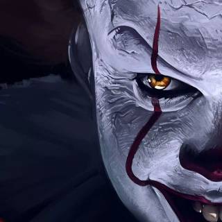 Clown horror wallpaper