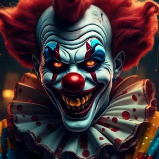 Clown horror wallpaper