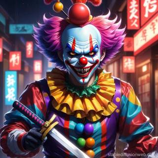 Clown horror wallpaper
