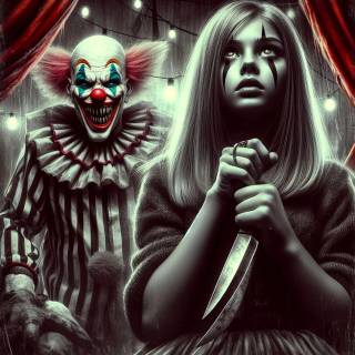 Clown horror wallpaper