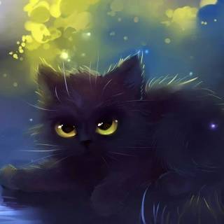 Cute cat laptop wallpaper