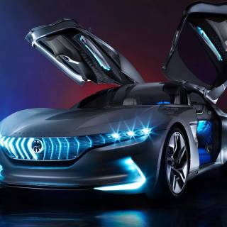 Hybrid car wallpaper