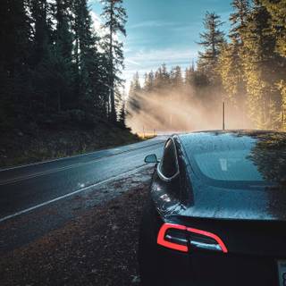 Hybrid car wallpaper