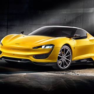 Hybrid car wallpaper