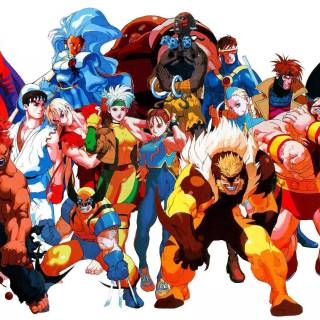 X-Men vs. Street Fighter wallpaper