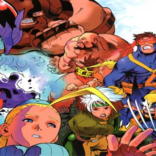 X-Men vs. Street Fighter wallpaper