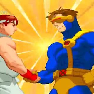 X-Men vs. Street Fighter wallpaper