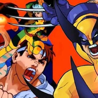 X-Men vs. Street Fighter wallpaper