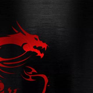 Red MSI wallpaper
