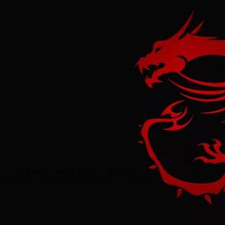 Red MSI wallpaper