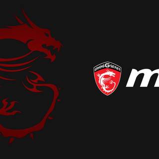 Red MSI wallpaper