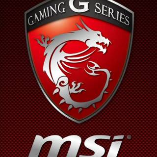 Red MSI wallpaper