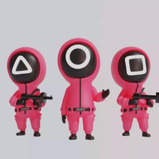 Squid Game 3D wallpaper