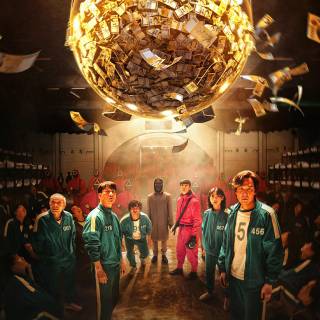 Squid Game 3D wallpaper