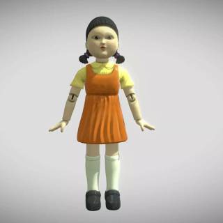 Squid Game 3D wallpaper