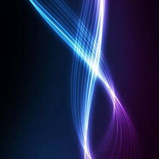 Blue led lights wallpaper
