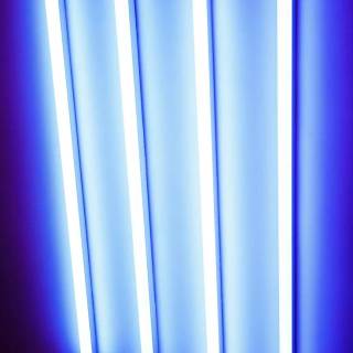 Blue led lights wallpaper