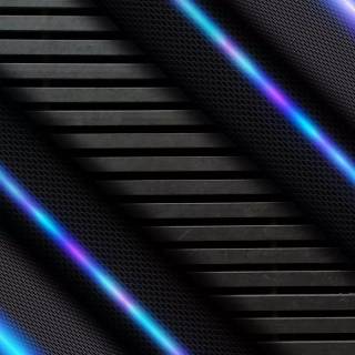 Blue led lights wallpaper