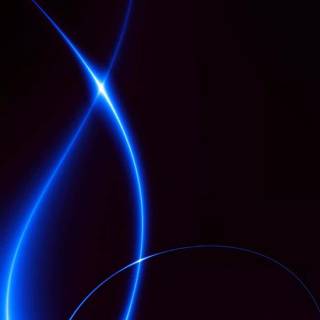 Blue led lights wallpaper