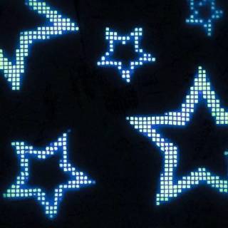 Blue led lights wallpaper