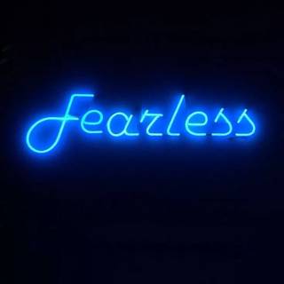 Blue led lights wallpaper