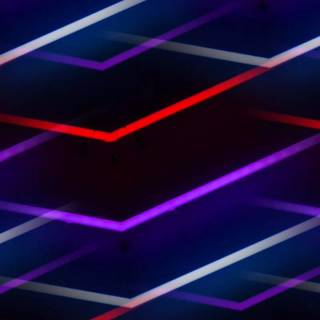 Blue led lights wallpaper