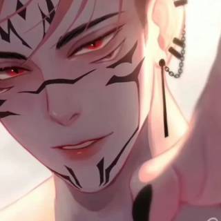 Sukuna eyes wallpaper