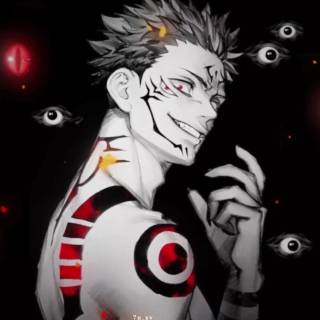 Sukuna eyes wallpaper