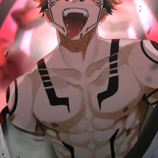 Sukuna eyes wallpaper