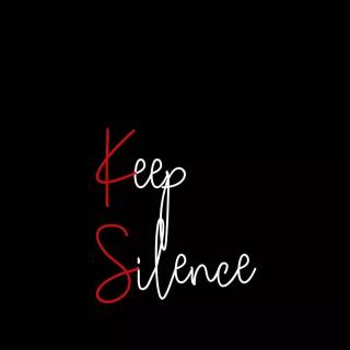 Keep silence wallpaper
