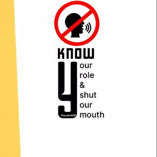 Keep silence wallpaper