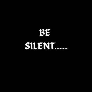 Keep silence wallpaper
