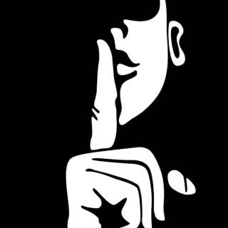 Keep silence wallpaper