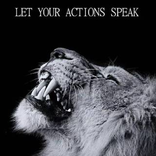 Keep silence wallpaper