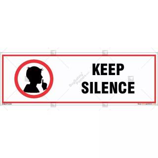 Keep silence wallpaper