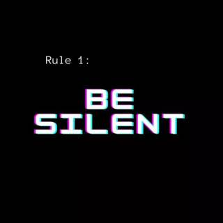 Keep silence wallpaper