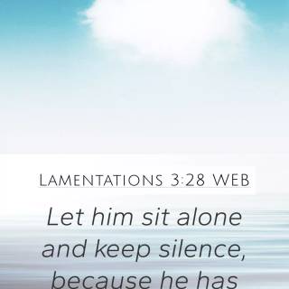 Keep silence wallpaper