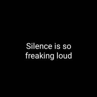 Keep silence wallpaper