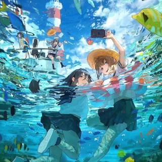 Underwater aesthetic wallpaper