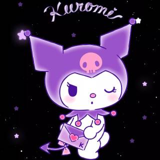 Galaxy Kuromi wallpaper