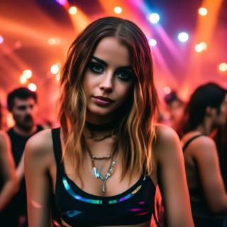 Rave girl wallpaper