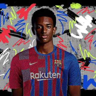 Barça jersey wallpaper