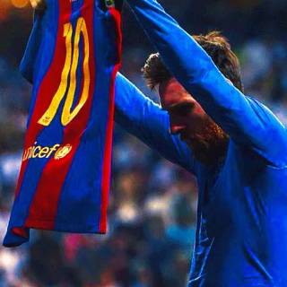 Barça jersey wallpaper