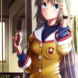 Tomoyo Sakagami wallpaper