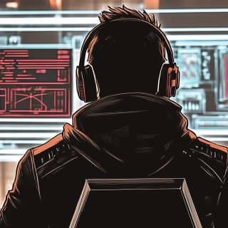 Lofi coding wallpaper