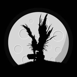 Death Note black wallpaper