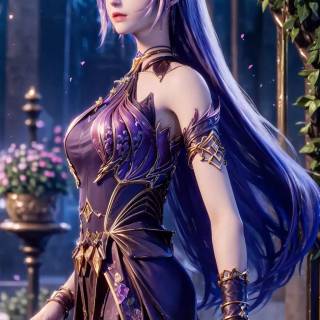 Sheng Cai'er wallpaper